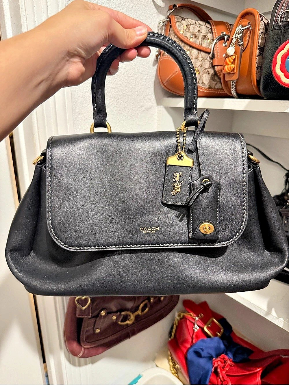 Coach Slouchy Rogue Top Handle
